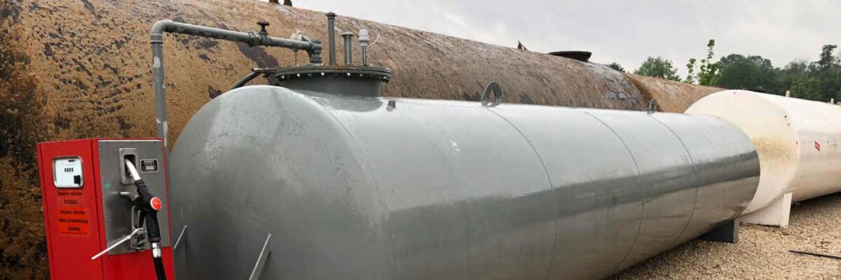 100.000l Löschwassertank in Hessen - 