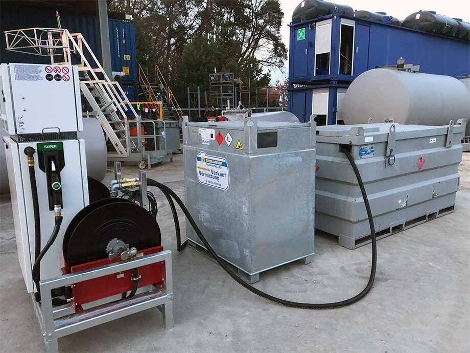 Mobile Tankstelle Katastrophenschutz