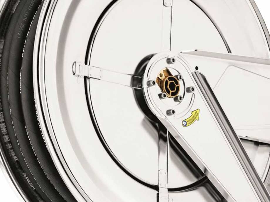 Antrieb Schlauchaufroller