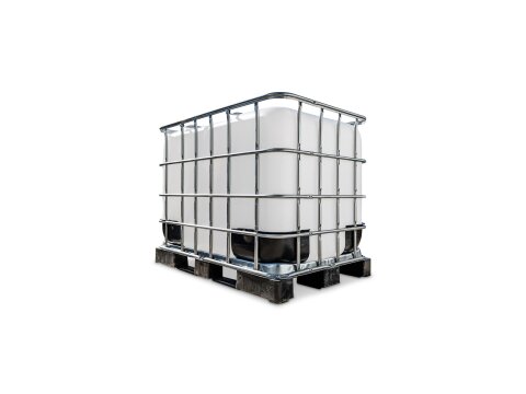 IBC Container 600 Liter Gitterbox Wassertank Garten