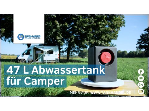 Wohnmobil Abwassertank 47 Liter Caravan Camper
