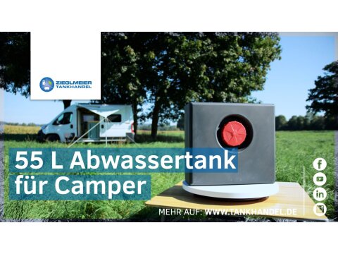 Wohnmobil Abwassertank 55 Liter Caravan Camper