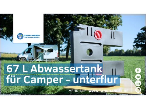 Wohnmobil Abwassertank Unterflur 67 Liter für...