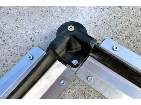 Boden Barriere - Modulare Auffangwanne mit befahrbarer Gummis