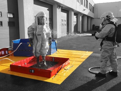 Dekontaminierungswanne für Feuerwehr &...