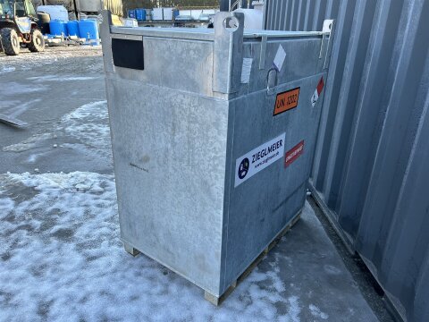 Mobile Tankstelle Diesel 1000 l – doppelwandig...