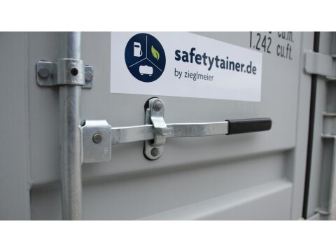 SafetyTainer XLplus 20′ – Gefahrstoffcontainer High Cube mit SideDoor