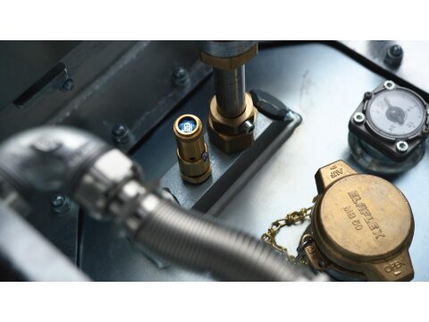 Mobile Tankstelle 2900 L Benzin & Flugkraftstoffe Komplettset