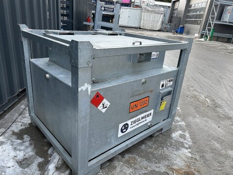 Mobile Tankstelle Diesel 950 l – verzinkter...