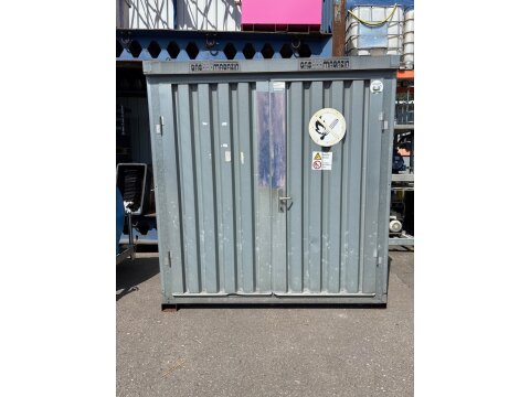 Gasflaschendepot SÄBU  | verzinkt | 2000 x 1070 x 2300mm | gebraucht