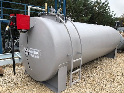 Stahltank doppelwandig oberirdisch 10.000 Liter