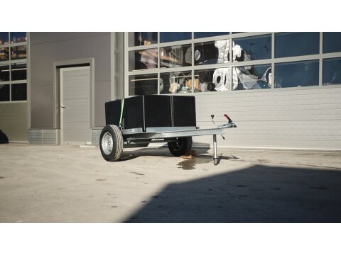 Weidefass Anhänger 650 l – Ungebremster...