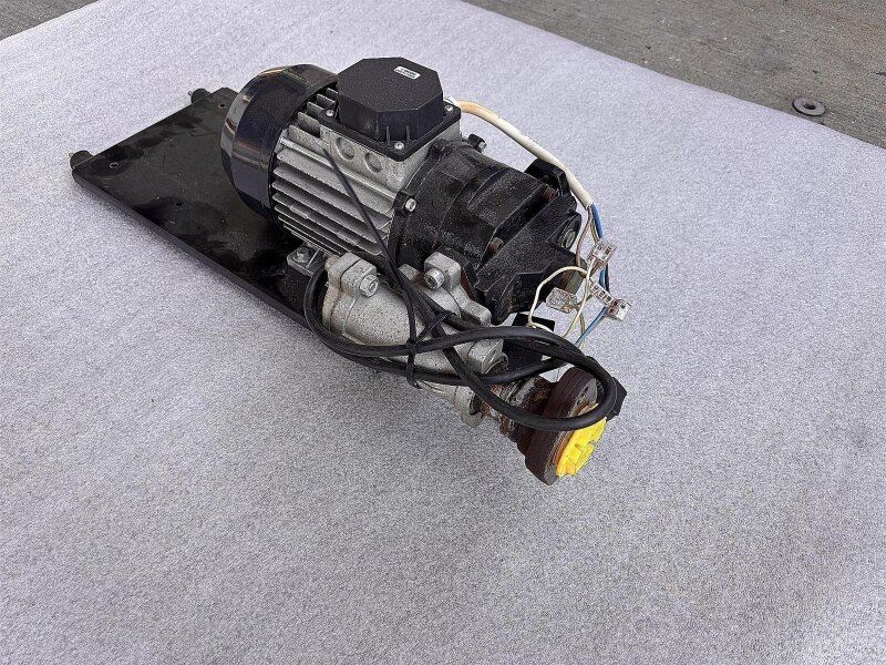 Piusi Viscomat 230V gebraucht Ölpumpe Dieselpumpe Zahnradpumpe Flügelzellen Schmierölpumpe