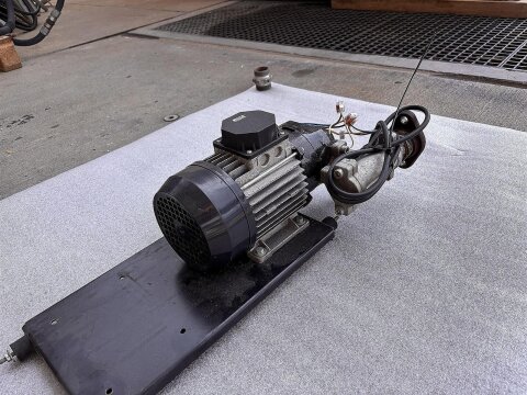 Piusi Viscomat 230V gebraucht Ölpumpe Dieselpumpe Zahnradpumpe Flügelzellen Schmierölpumpe