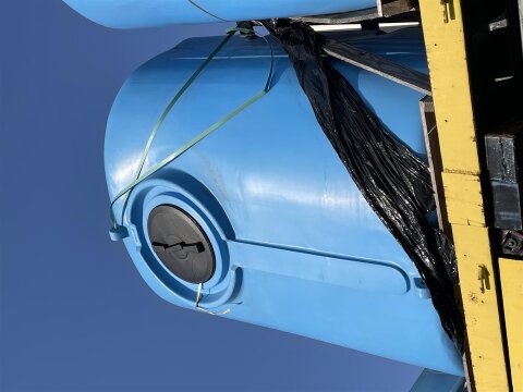 Wasserfass 2000L PE Transporttank – unbenutzt, aus Lagerbestand