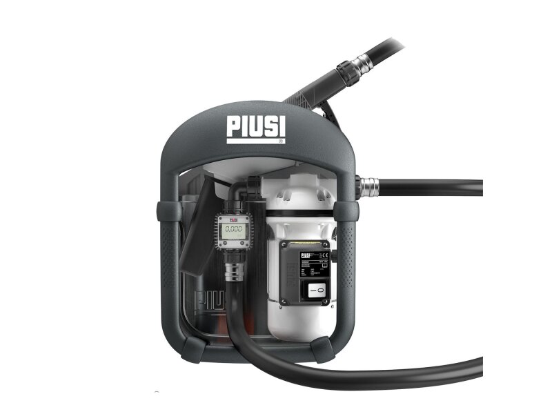 Suzzarablue 3 Pro 230V IBC AdBluepumpe mit Zähler K24 6m Schlauch und automatik Zapfventil SB325