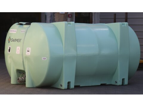 Wasserfass Transportfass 6.000 Liter Tank PE oberirdisch...