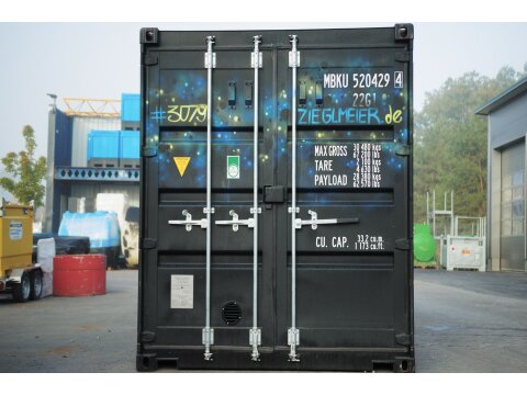 Gefahrstoffcontainer XL Gefahrstofflager mieten Baustellencontainer Gefahrgutcontainer