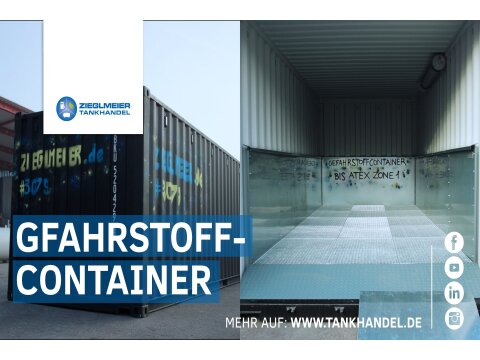SafetyTainer XL 20′ – Gefahrstoffcontainer...