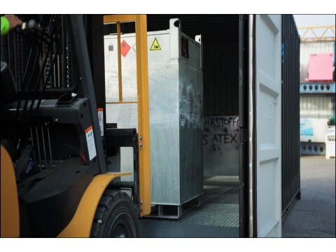 SafetyTainer XL 20′ – Gefahrstoffcontainer als großer Sicherheitscontainer