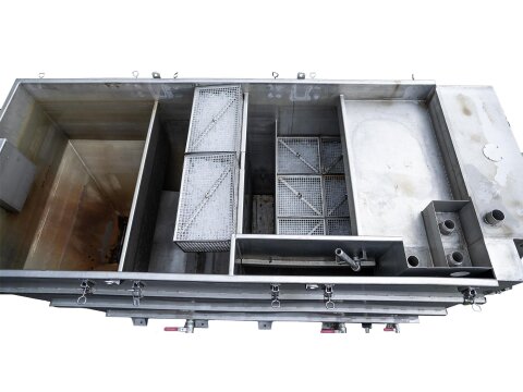 Mobiler Ölabscheider NG 20 mieten – mit 2.500 Liter Schlammfang