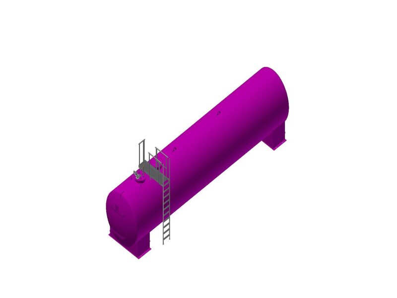 Dieseltank 60.000 Liter  doppelwandig oberirdisch Miettank
