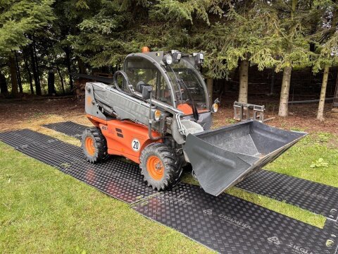 Überfahrplatten Kunststoff 20 t – Baustellen-Platten schwer belastbar