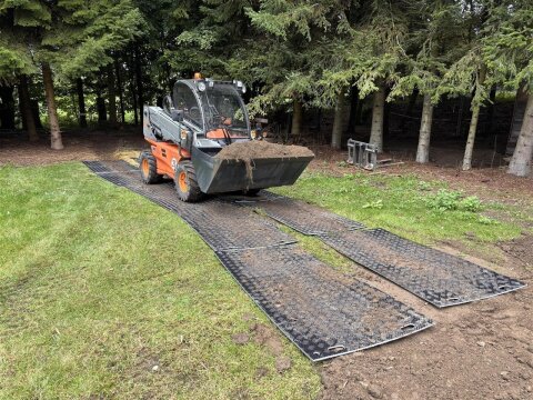 Überfahrplatten Kunststoff 20 t – Schwer belastbare Baustellen-Platten