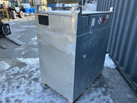 Mobile Tankstelle Diesel 1000 l – doppelwandig...
