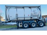 Tankcontainer 25.000 l Edelstahl isoliert – ideal für Trafoöle & Gefahrstoffe mieten