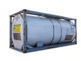 Tankcontainer 25.000 l Edelstahl isoliert – ideal für Trafoöle & Gefahrstoffe mieten