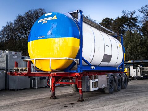 TankTainer 35.000 Liter mieten – V4A Edelstahl Tankcontainer für mobile Gefahrstofflagerung