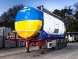 TankTainer 35.000 Liter mieten – V4A Edelstahl Tankcontainer für mobile Gefahrstofflagerung