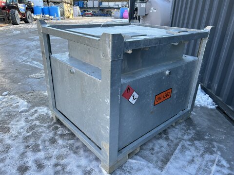 Mobile Tankstelle Diesel 950 l – verzinkter...