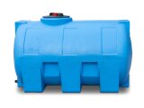 Wasserfass 750 Liter PE oberirdisch liegend