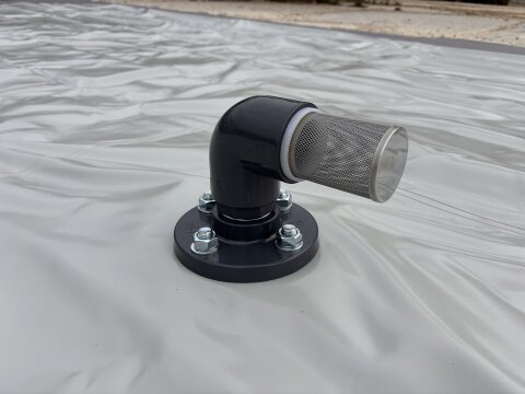 Löschwasserzisterne/Löschwasserkissen bis 2.500.000 Liter – Mobiles Komplettset in Anlehnung DIN 14230 mit Saugstelle DIN 14244