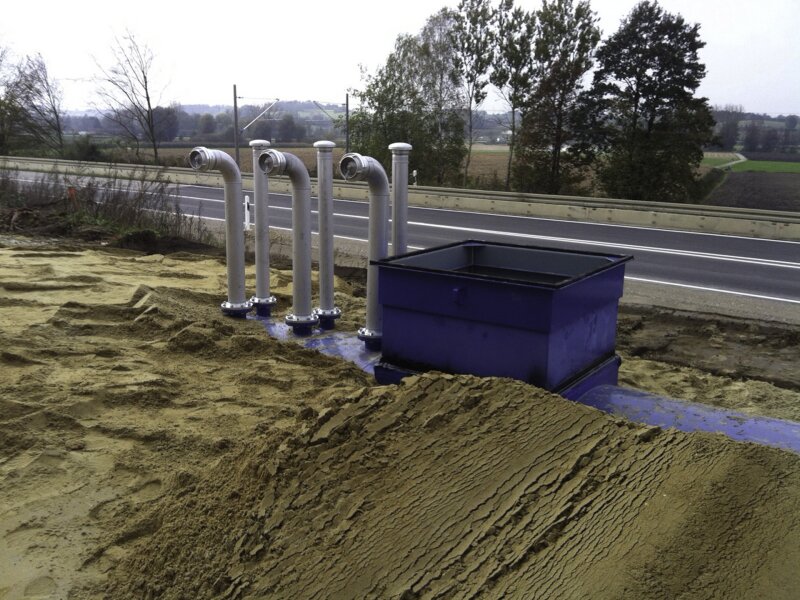 Löschwasserentnahmestelle mit Doppelrohrleitung – DIN 14244 normkonform