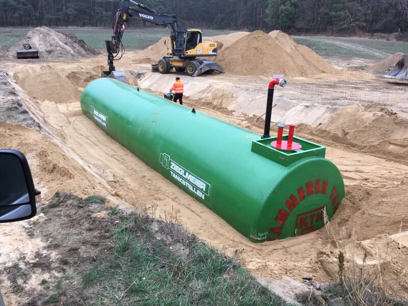 Löschwasserentnahmestelle Einzelrohr