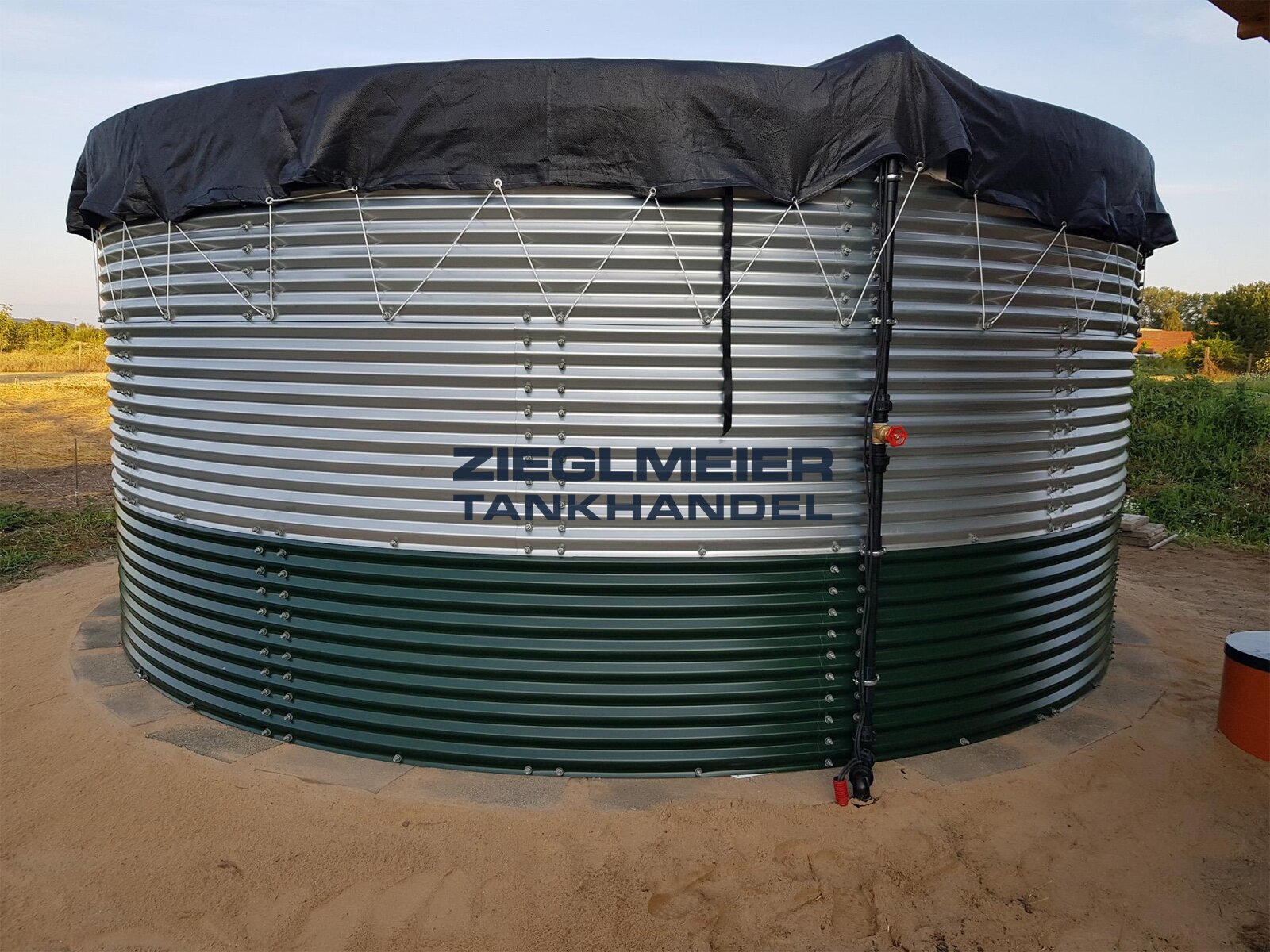 Wassersilo > große Mengen Wasser günstig lagern