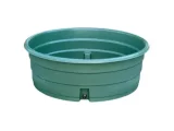 Weidetränke Eco 1000 L grün – extra große Tränkwanne für Pferde, Rinder & Weidetiere