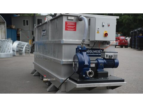 Mobiler Ölabscheider NG 10 mieten – mit 2.500 Liter Schlammfang