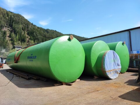 Trinkwassertank & Trinkwasserbehälter bis 150.000l aus Edelstahl