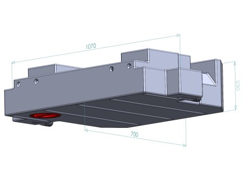 Wohnmobil Abwassertank Unterflur 95 L Wohnwagen Caravan Camper für Sprinter, Crafter, TGE (ab Modell 2017)