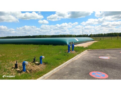 FlexiTainer - unterirdische Löschwassersaugstelle